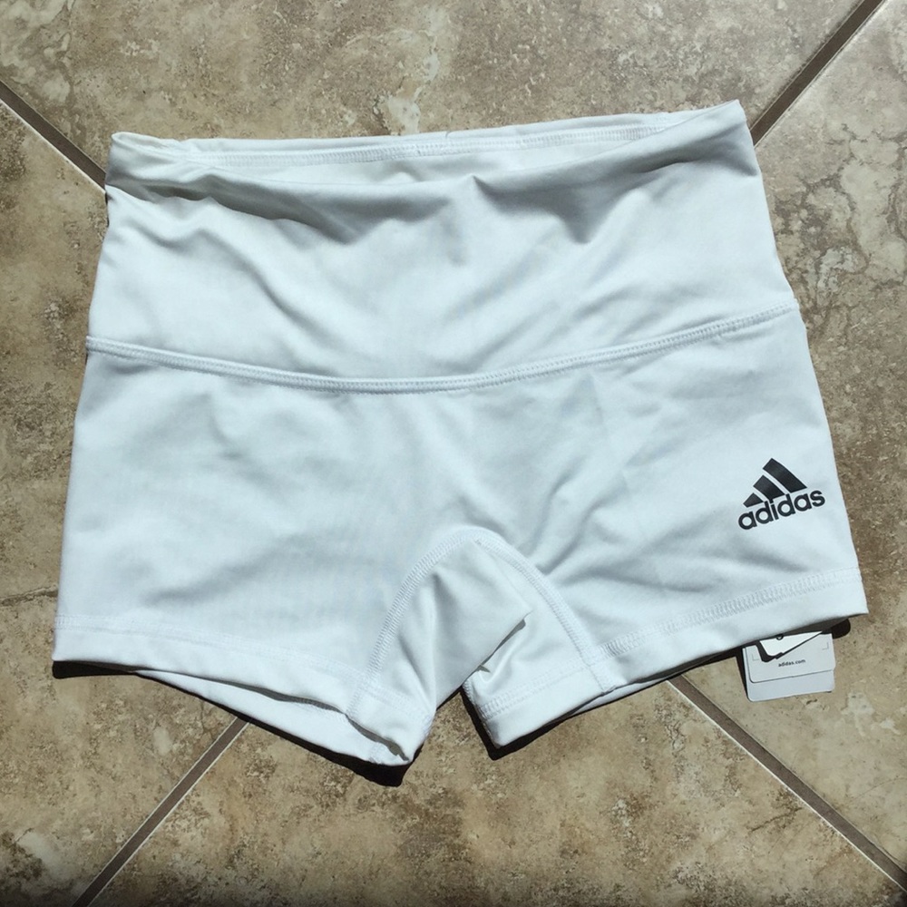 White Adidas Shorts